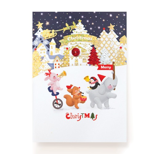 [FS773-4] 크리스마스 카드