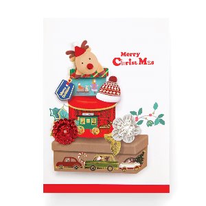 [FS733105] 선물 크리스마스 카드