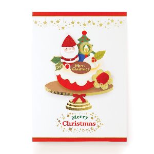 [FS733103] 산타 케익 크리스마스 카드
