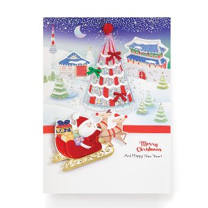 [FS703304] 서울 풍경 크리스마스 카드