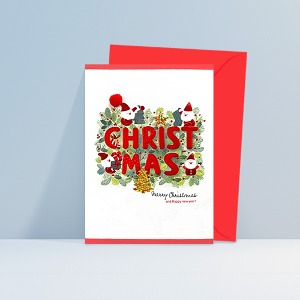 [FS7092-2] 크리스마스 카드