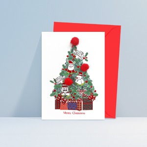 [FS7092-3] 크리스마스 카드