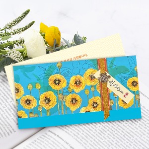 [FB210-4] 솔채 꽃 용돈 봉투